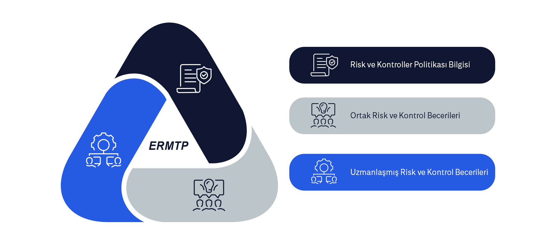 Enterprise Risk Management Training Programı Risk ve Kontroller Politikası Bilgisi Yaygın Risk ve Kontrol Becerileri Uzmanlaşmış Risk ve Kontrol Becerileri