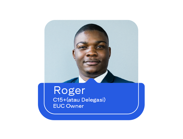 Gambar Roger: C15+ (atau Delegasi) EUC Owner